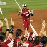 Women's College World Series finals: Oklahoma hammers Texas in record-setting Game 1 win