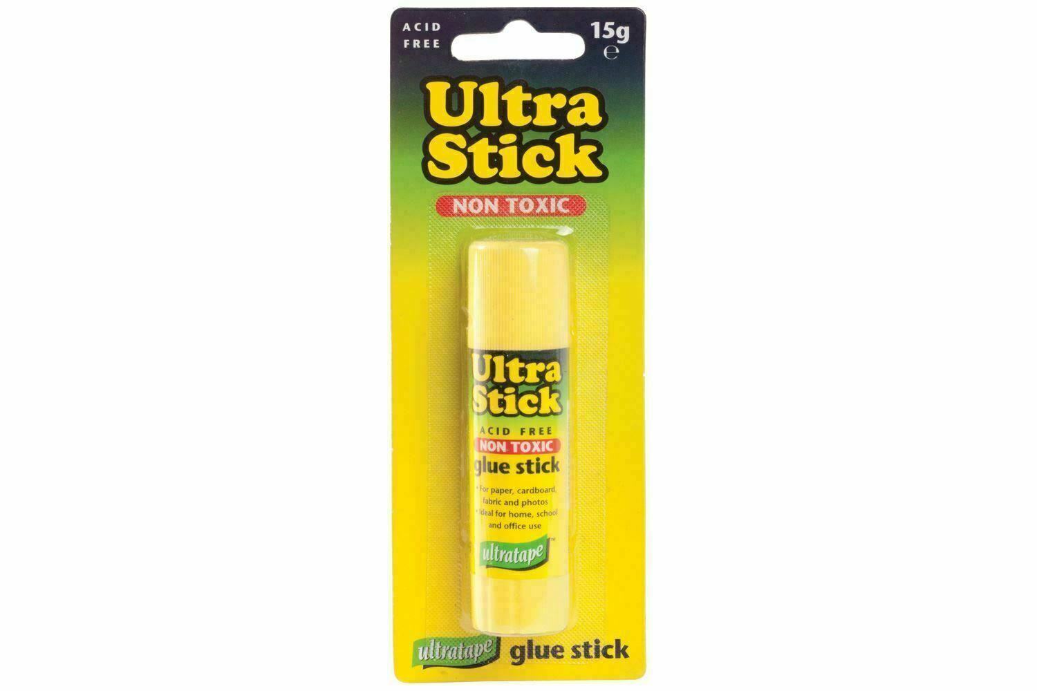 Ultra Stick Glue Acid Free Non Toxic Fabric/paper/photo/art/craft 12x25g