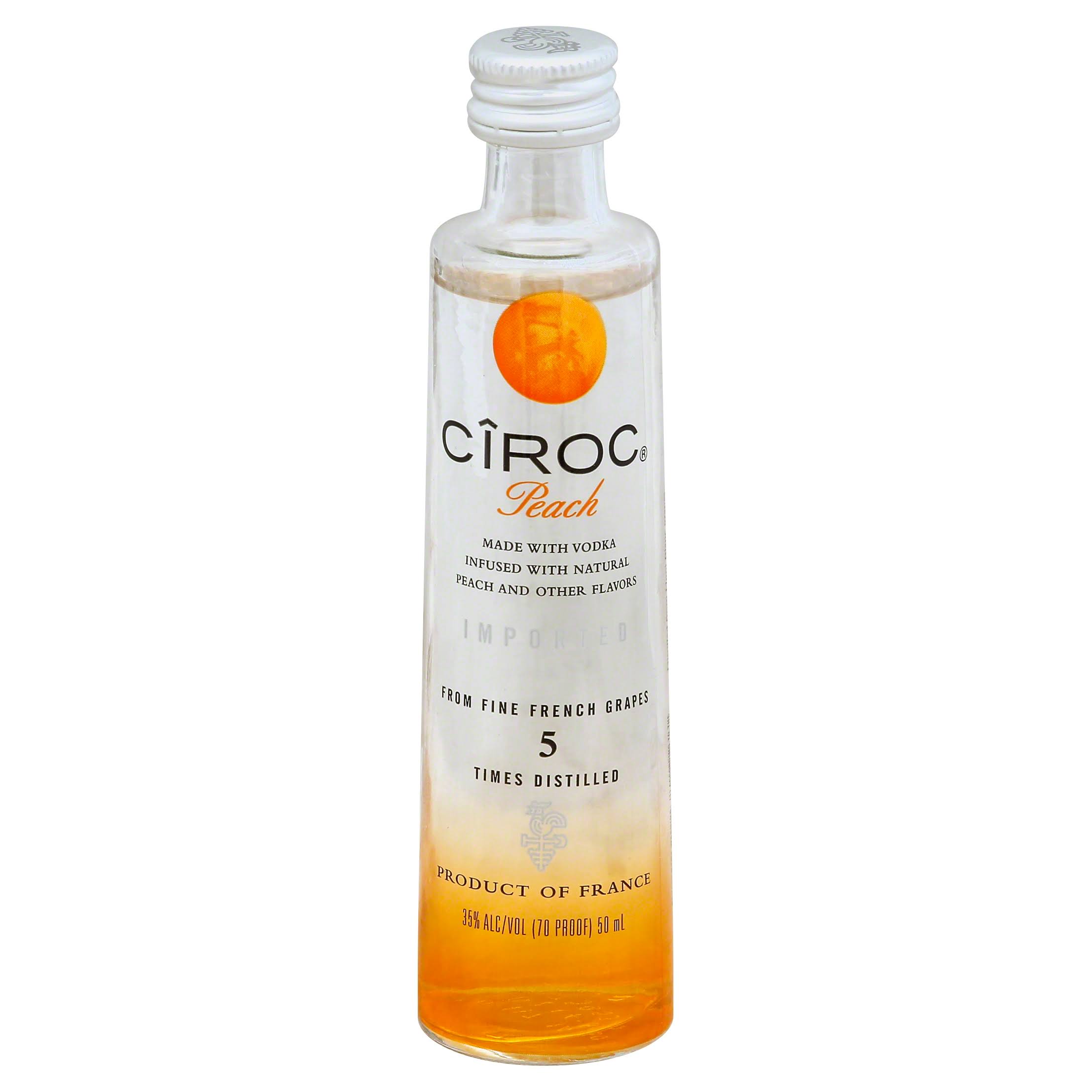 Ciroc Peach Vodka - 50 ml bottle