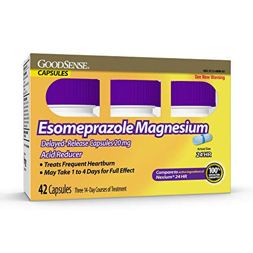 GoodSense Esomeprazole Magnesium Delayed-Release Capsules, 42 Count