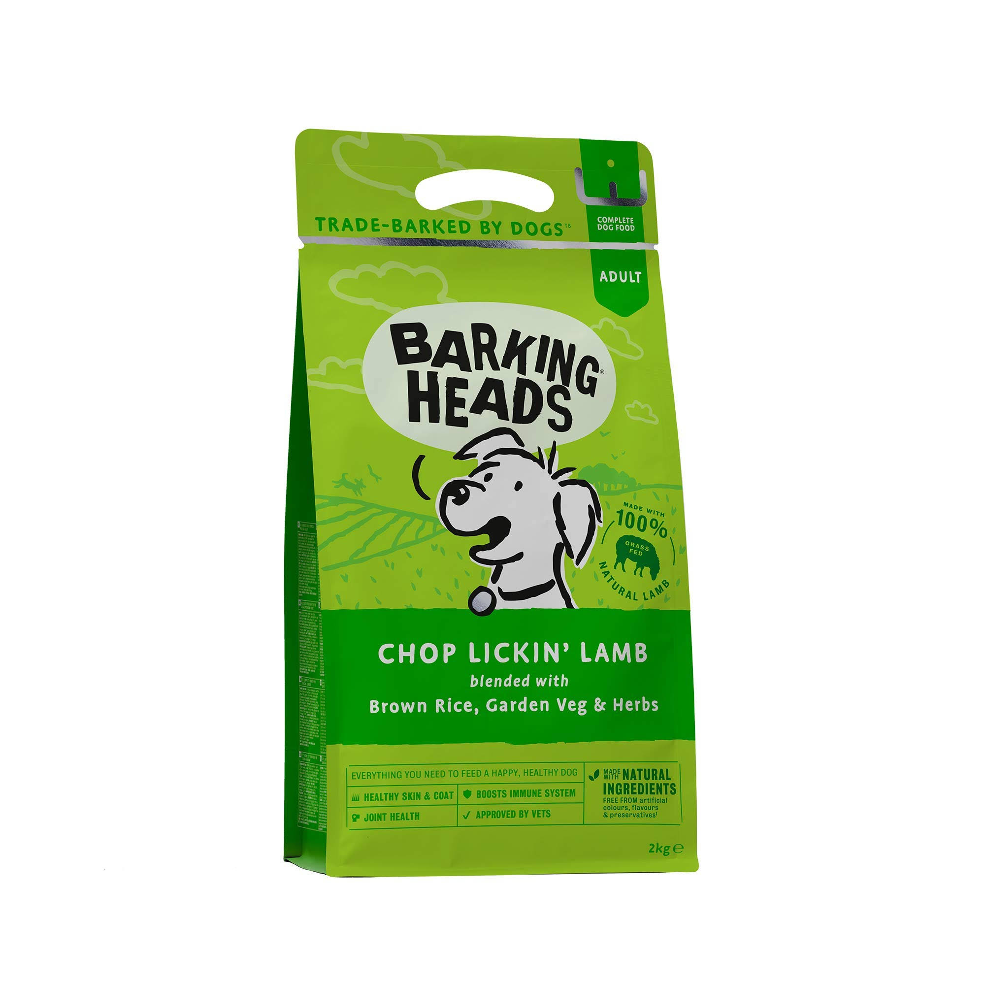 Barking Heads Bad Hair Day Natural Adult Dog Food - Lamb