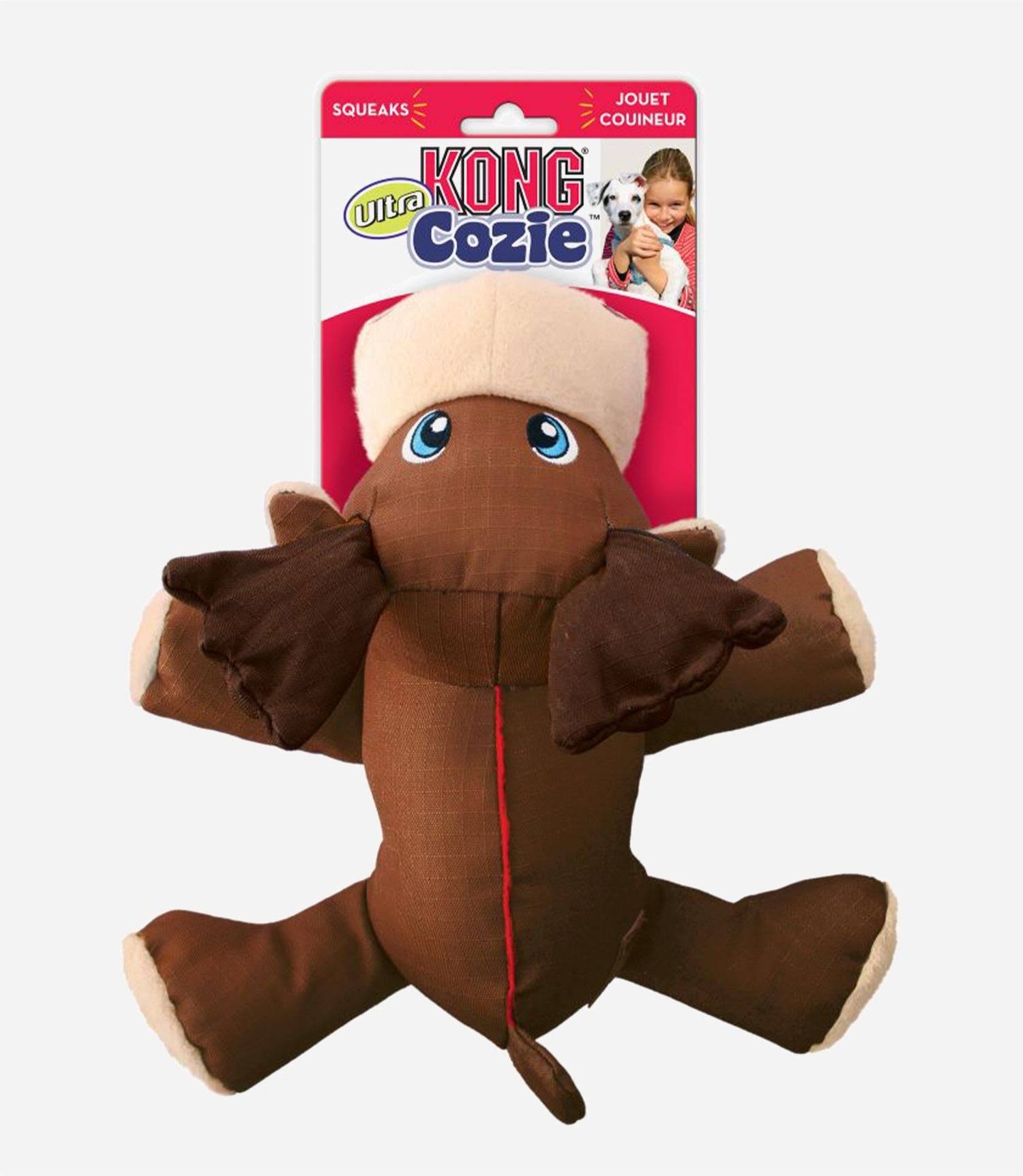 Kong Cozie Ultra Max Moose Dog Toy