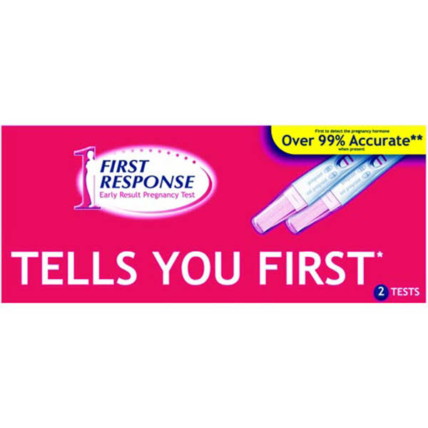 First Response Early Result Pregnancy Test Twin