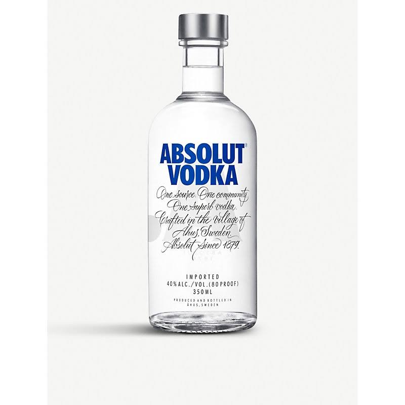 Absolut Original Swedish Vodka - 350ml