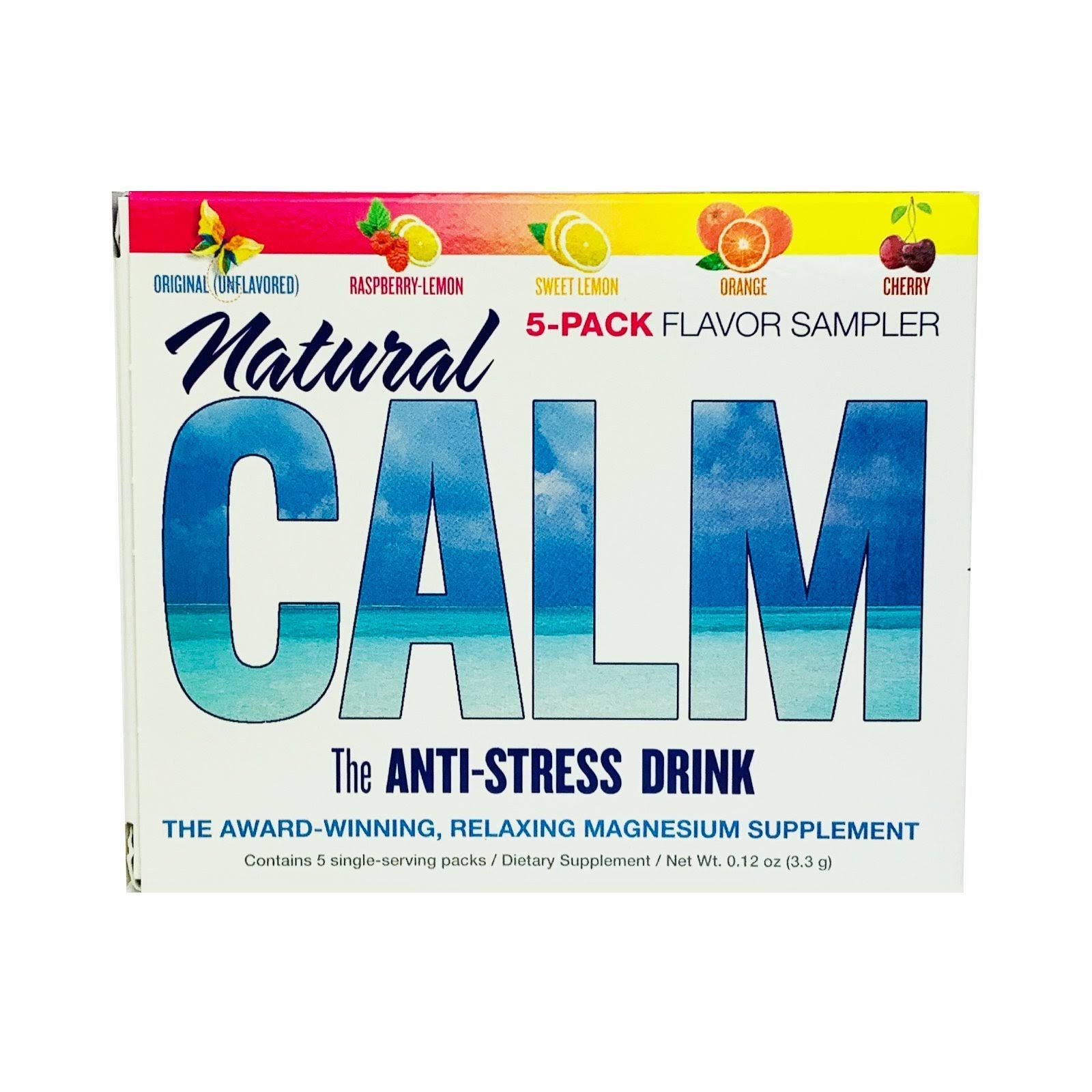 Natural Vitality Natural Calm Anti-stress Drink - 5 Pack
