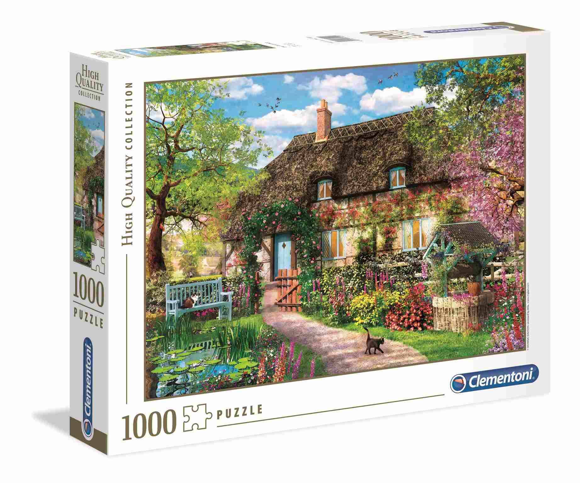 Clementoni - The Old Cottage - 1000 Piece Jigsaw Puzzle