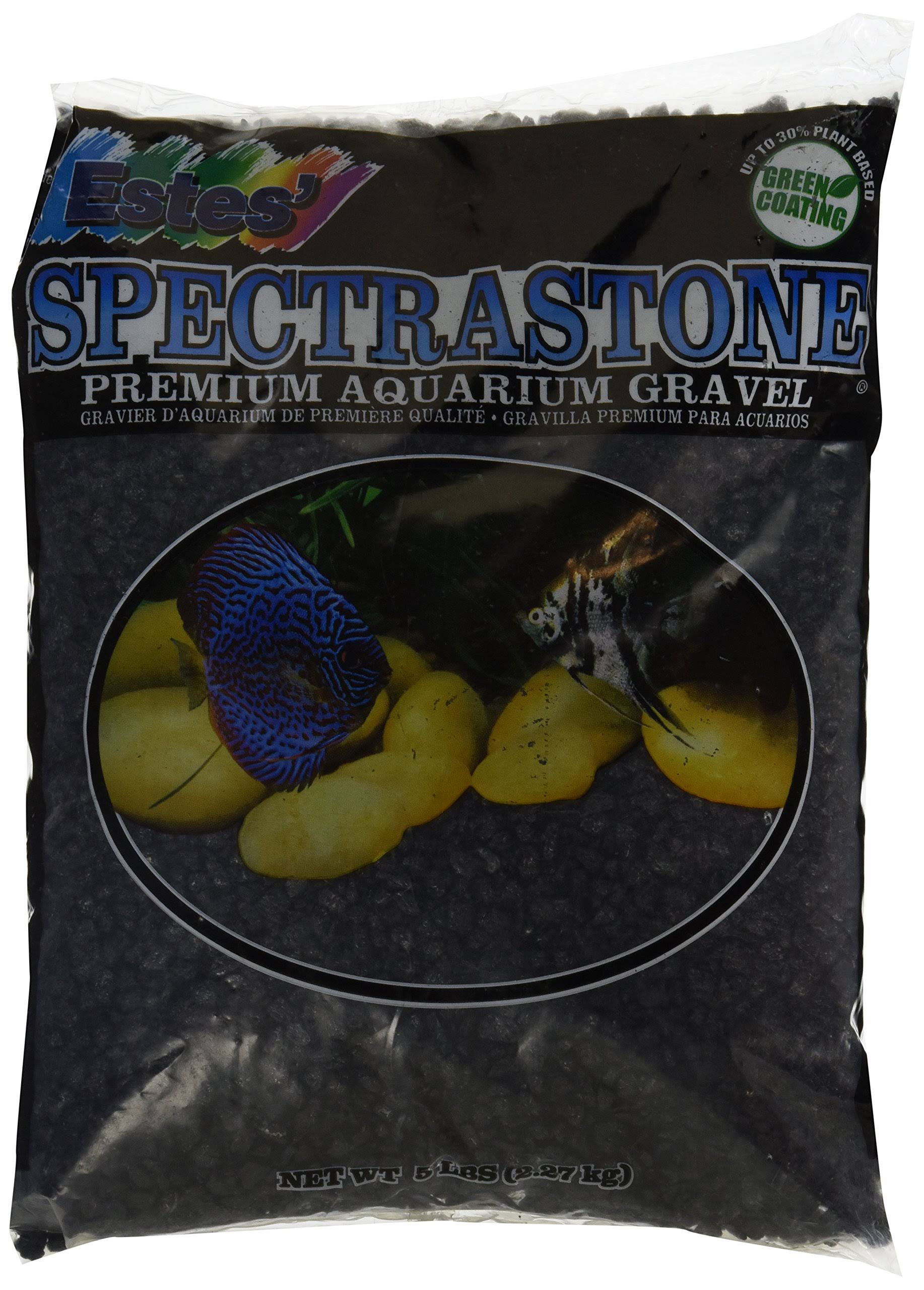 Spectrastone Special Black Aquarium Gravel for Freshwater Aquariums 5-Pound Bag