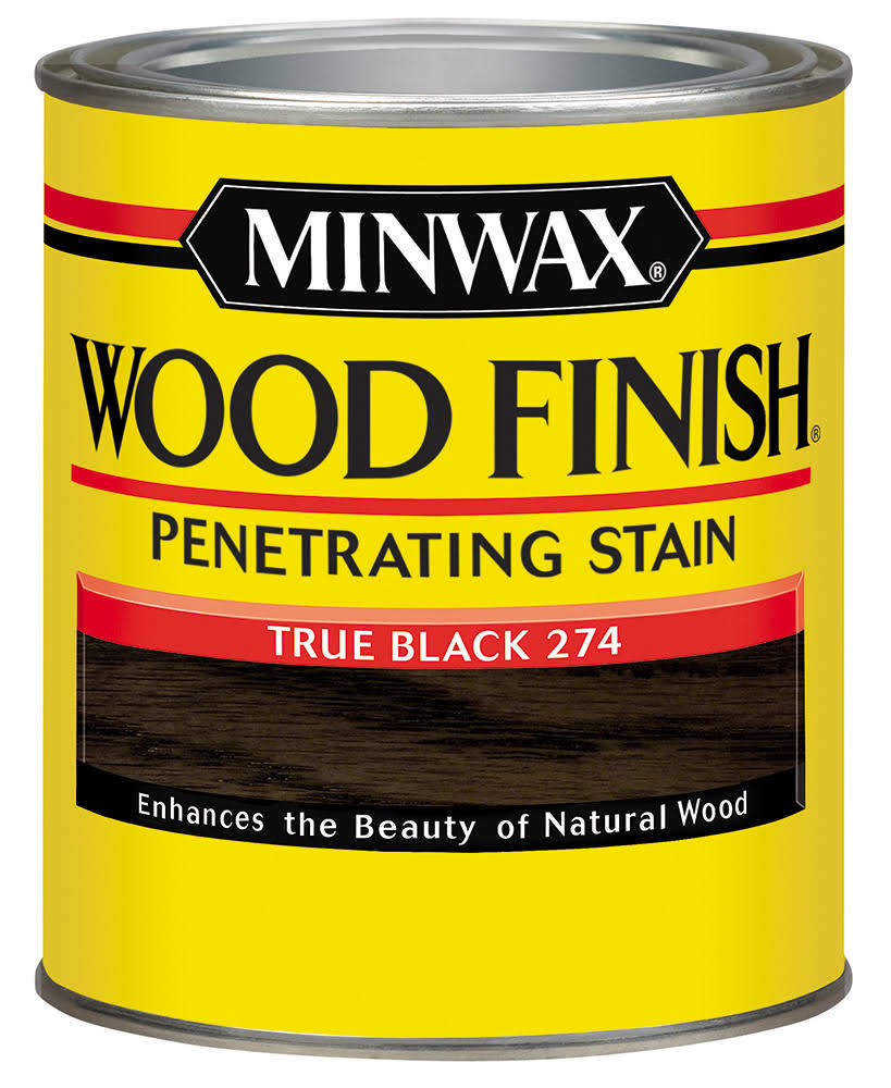 Minwax Wood Finish True Black, Half Pint | Garage | Free Shipping On All Orders | Best Price Guarantee | Delivery Guaranteed