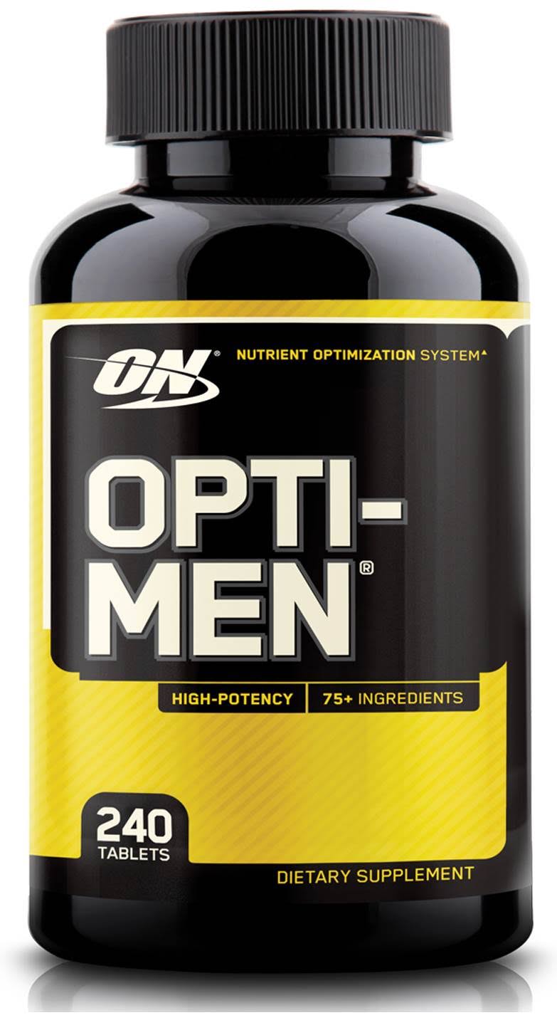 Optimum Nutrition Opti-Men Supplement - 240 Tablets