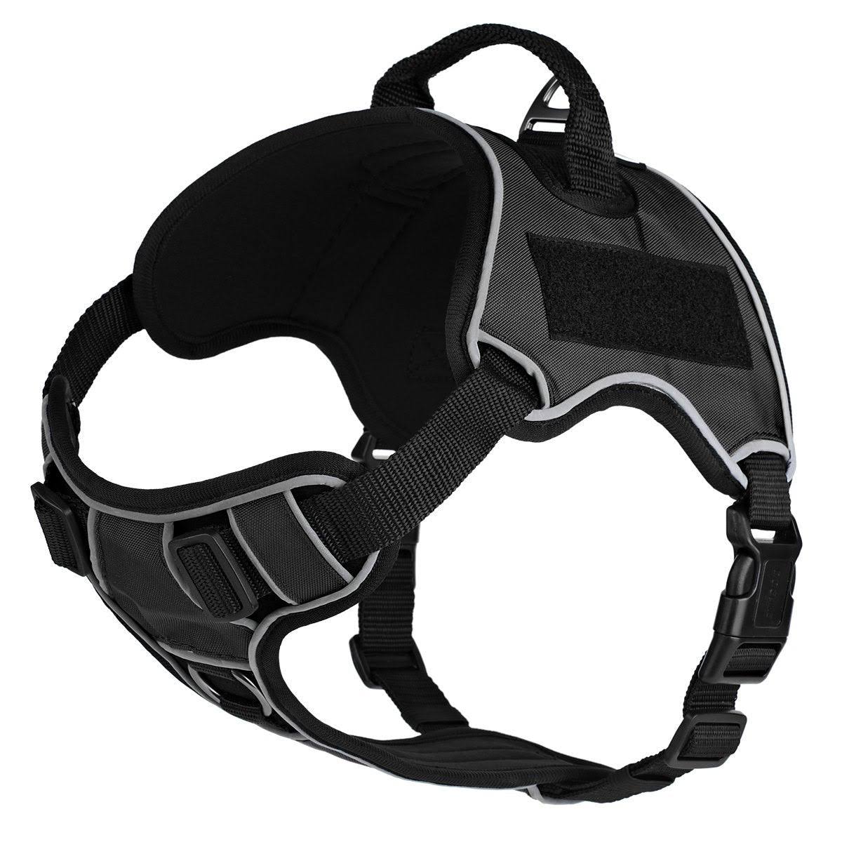 Dogline N0504-1 Quest Multipurpose Dog Harness, Black XL 36"-45"
