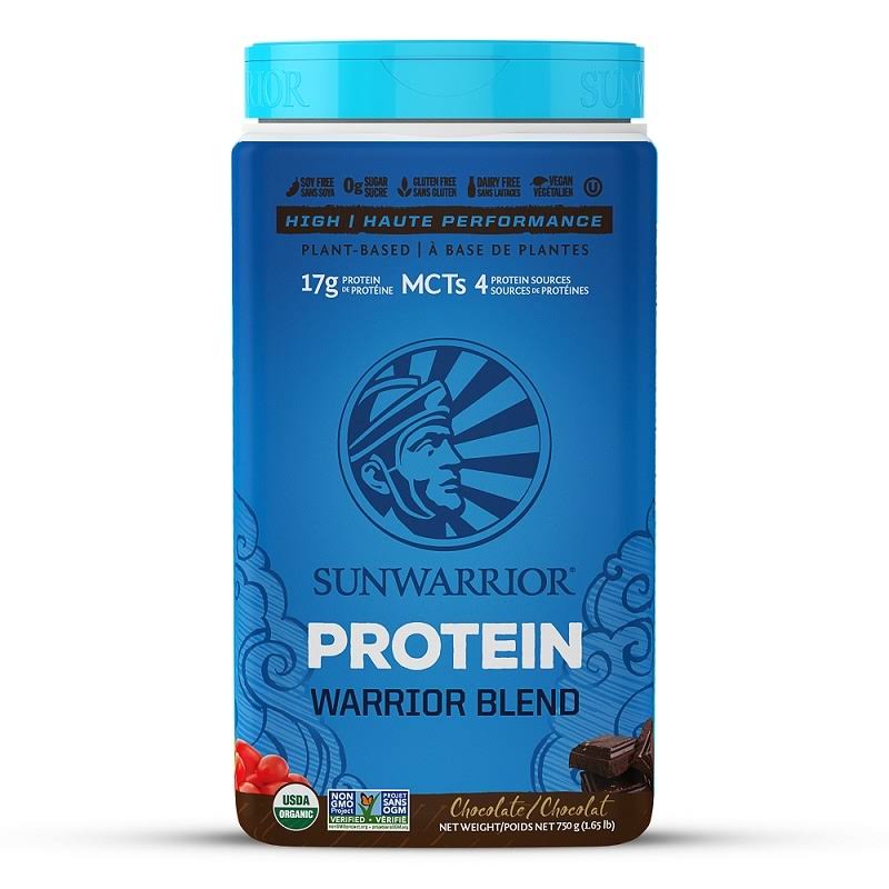 Sunwarrior Organic Warrior Blend Protein Chocolate 750g
