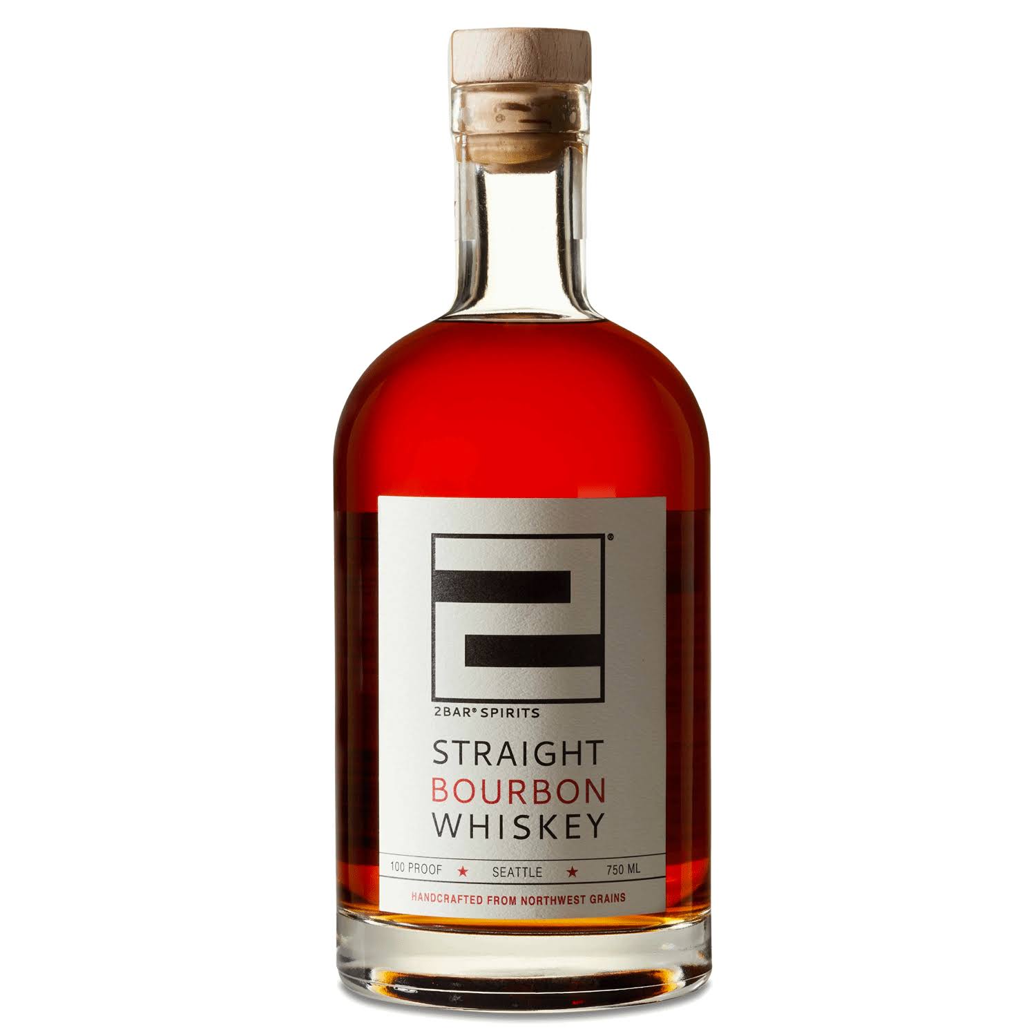 2Bar Bourbon - 750 ml (Whiskey)