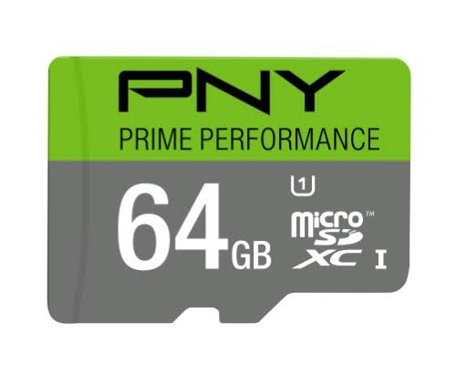 PNY Prime microSD Memory Card - 64gb