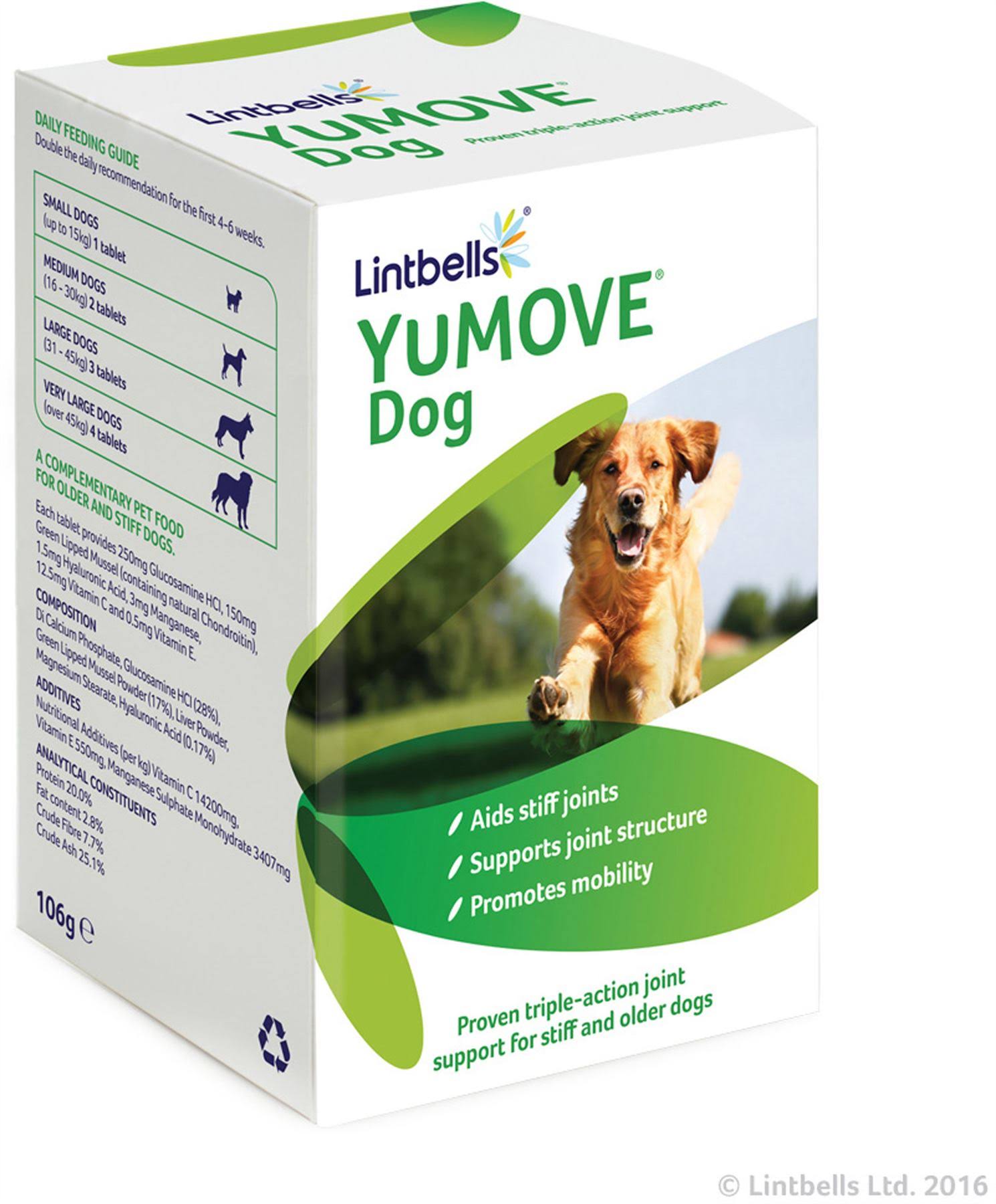 Yumove Dog Joint Support Supplement - 120 Tablet