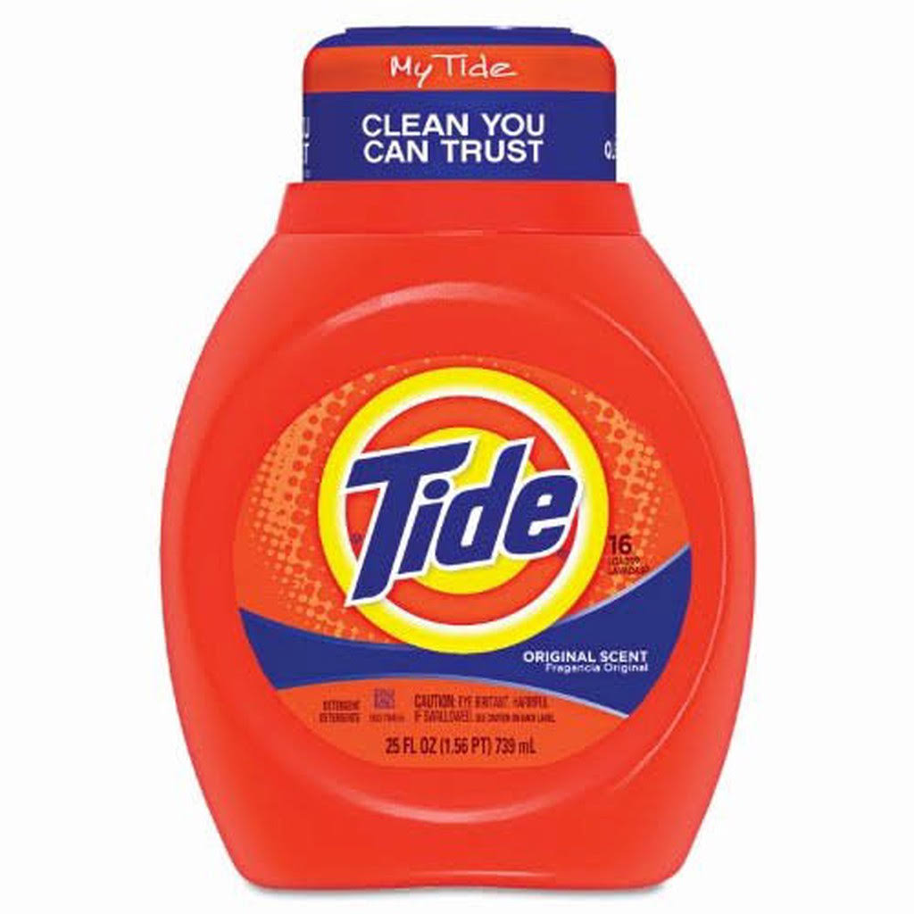 Tide Liquid Laundry Detergent - Original Scent, 25oz