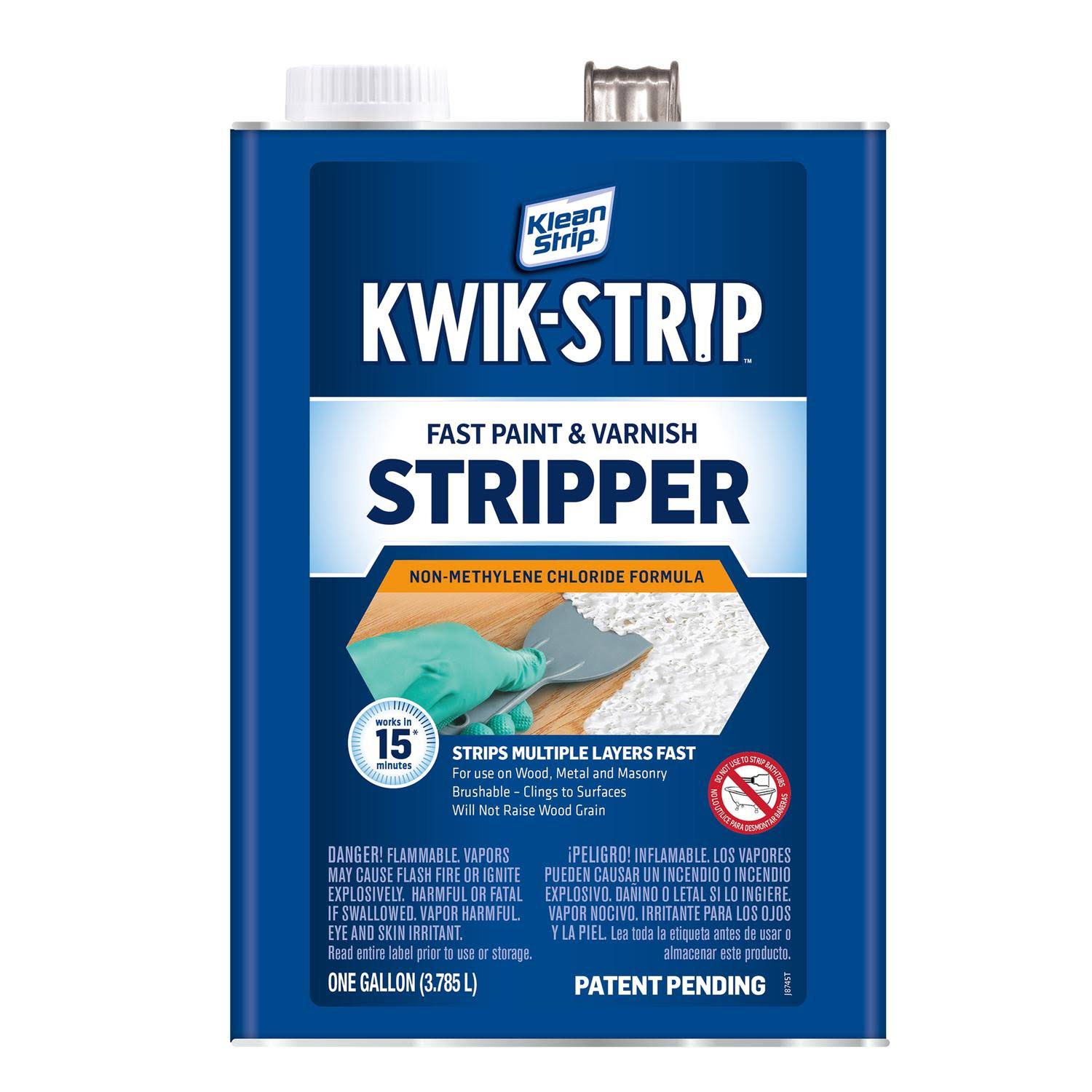 Klean-Strip 1 Gal Kwik-Strip Paint & Varnish Stripper