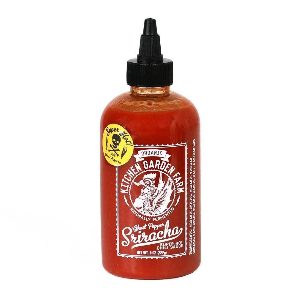 Kitchen Garden Farm - Organic Ghost Pepper Sriracha Sauce, 8oz