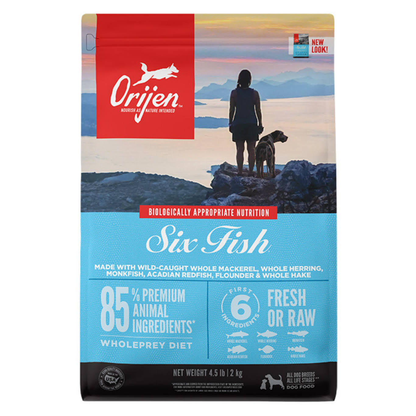 Orijen - Six Fish Dry Dog Food 11.3kg