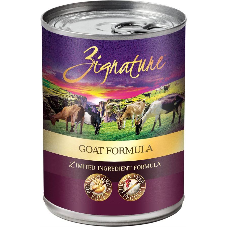Zignature Limited Ingredient Grain Free Goat Dog Food 13Oz