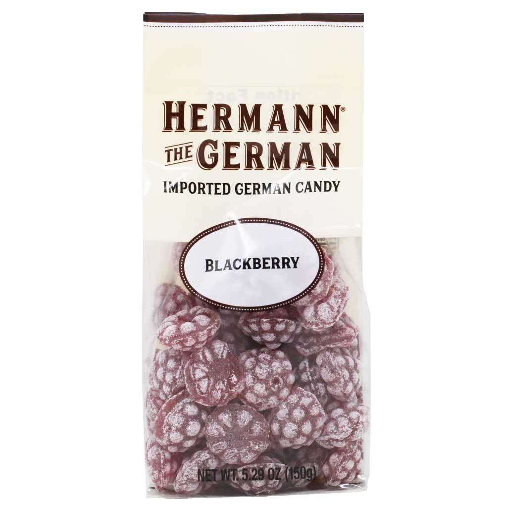 Hermann the German Brombeer Bonbon - 150g, Blackberry Candy