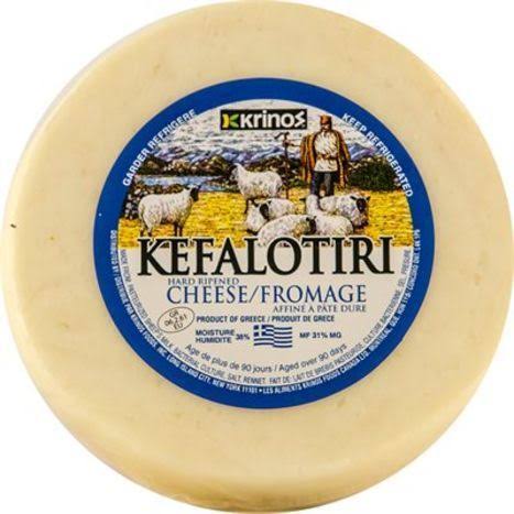 Krinos Kefalotiri Cheese - 12oz
