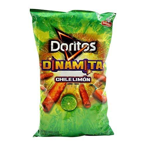 Doritos Dinamita Chile Limon Rolled Flavored Tortilla Chips - 9.25oz