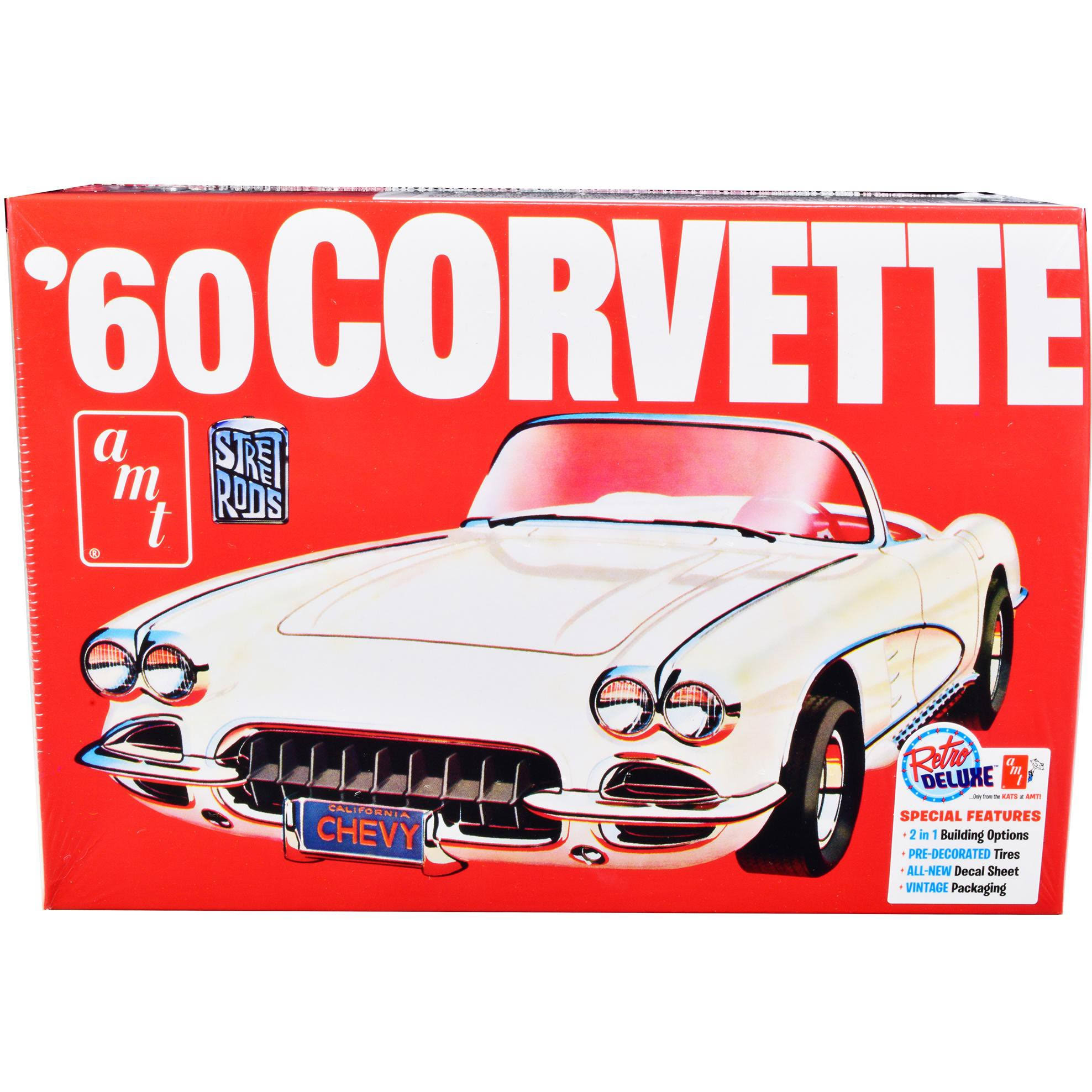 AMT 1960 Chevrolet Corvette Model | 1/25 Scale | 1374