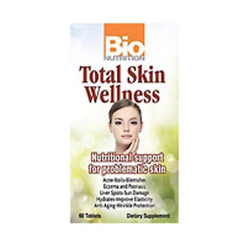 Bio Nutrition Total Skin Wellness Tablets - x60