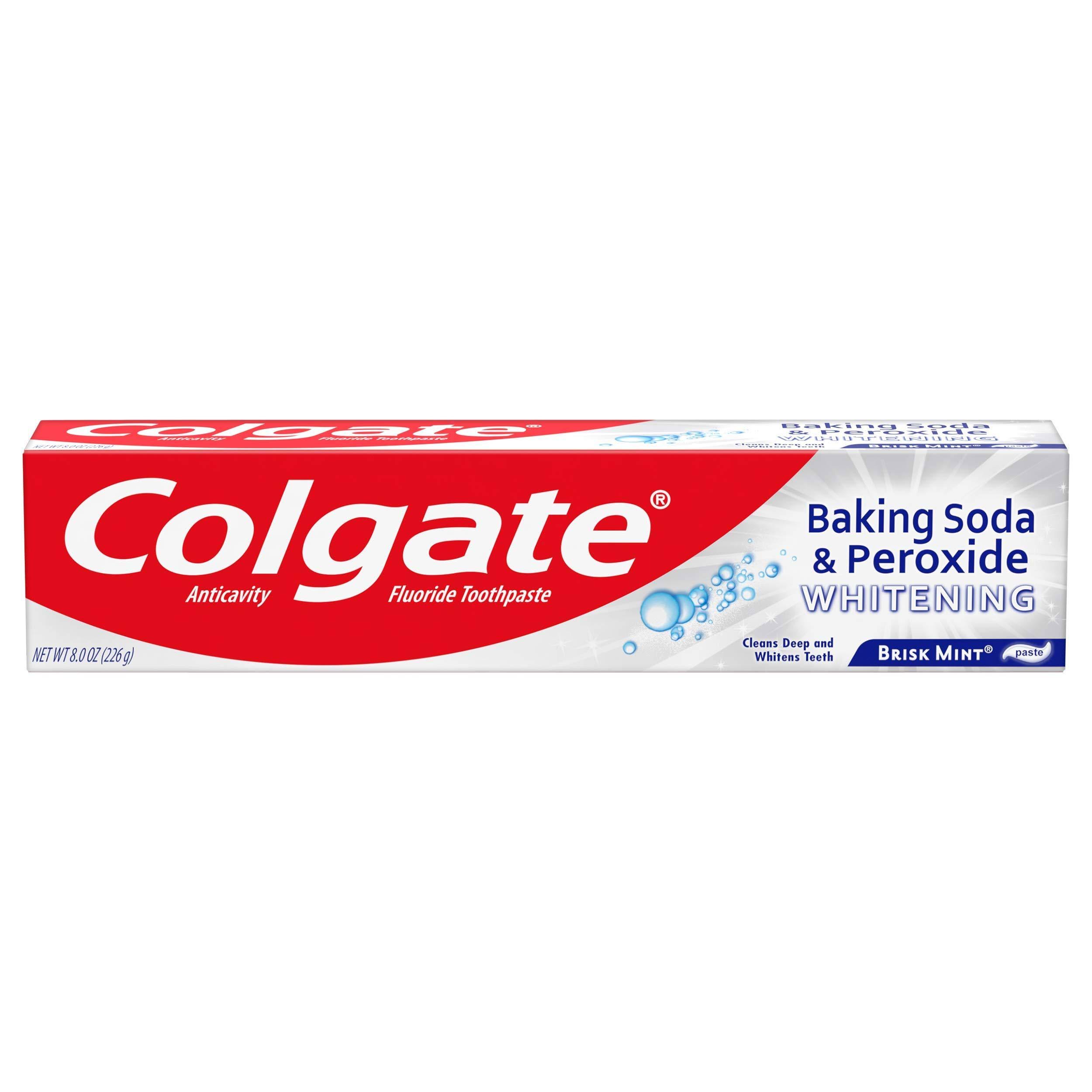 Colgate Baking Soda and Peroxide Whitening Bubbles Toothpaste - 8oz