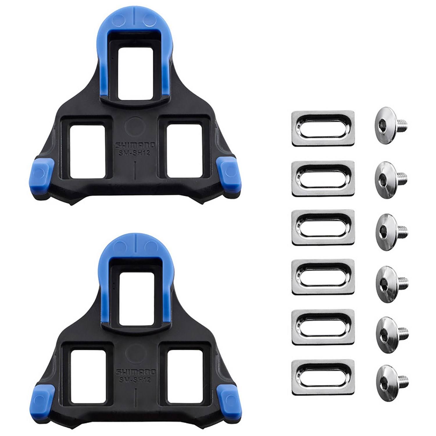 Shimano SM-SH12 Cleat Set with Hardware Front