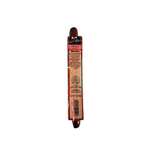 Uncle Mike's Spicy Hot Beef Stick - 1 oz