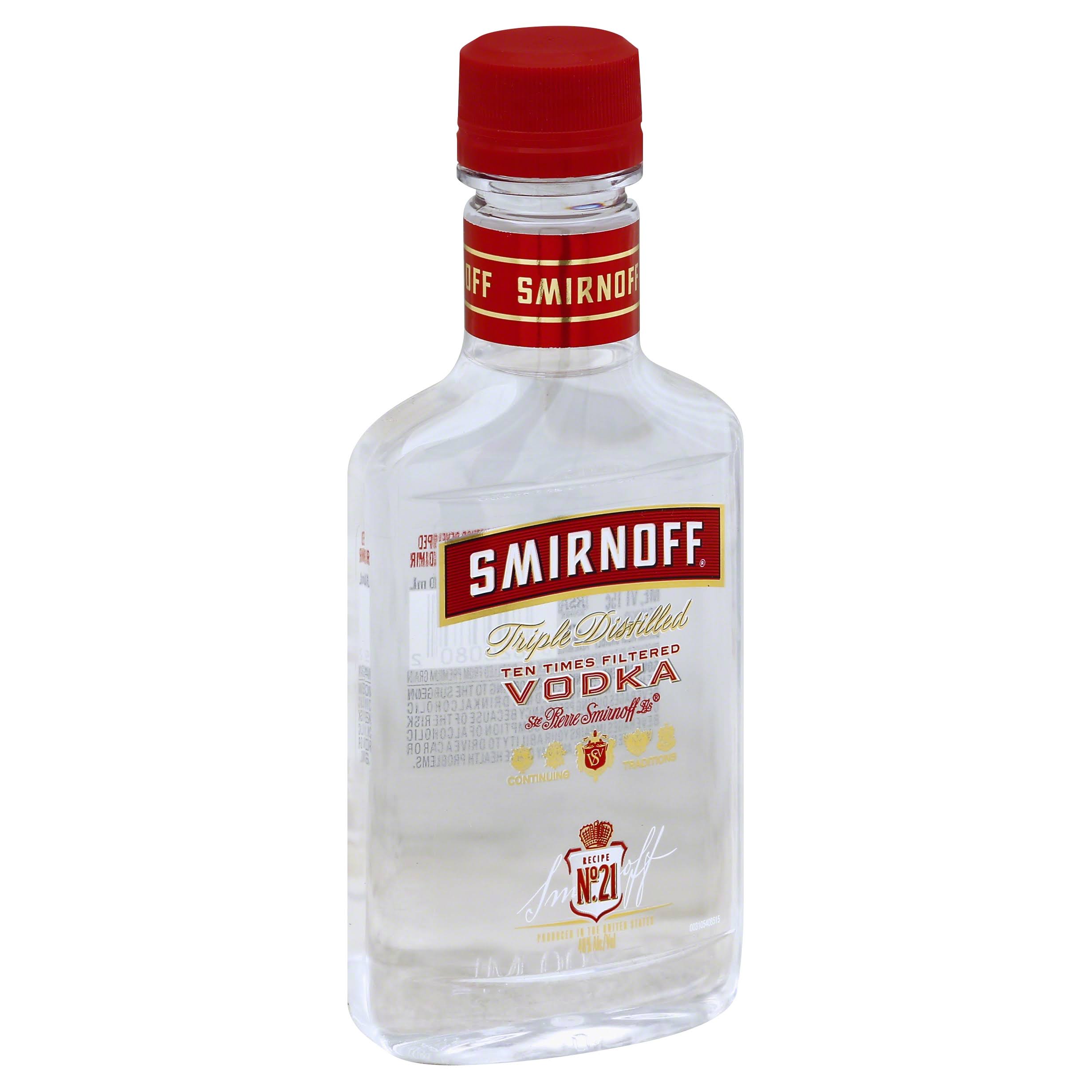 Smirnoff Vodka, Triple Distilled, Recipe No. 21 - 200 ml