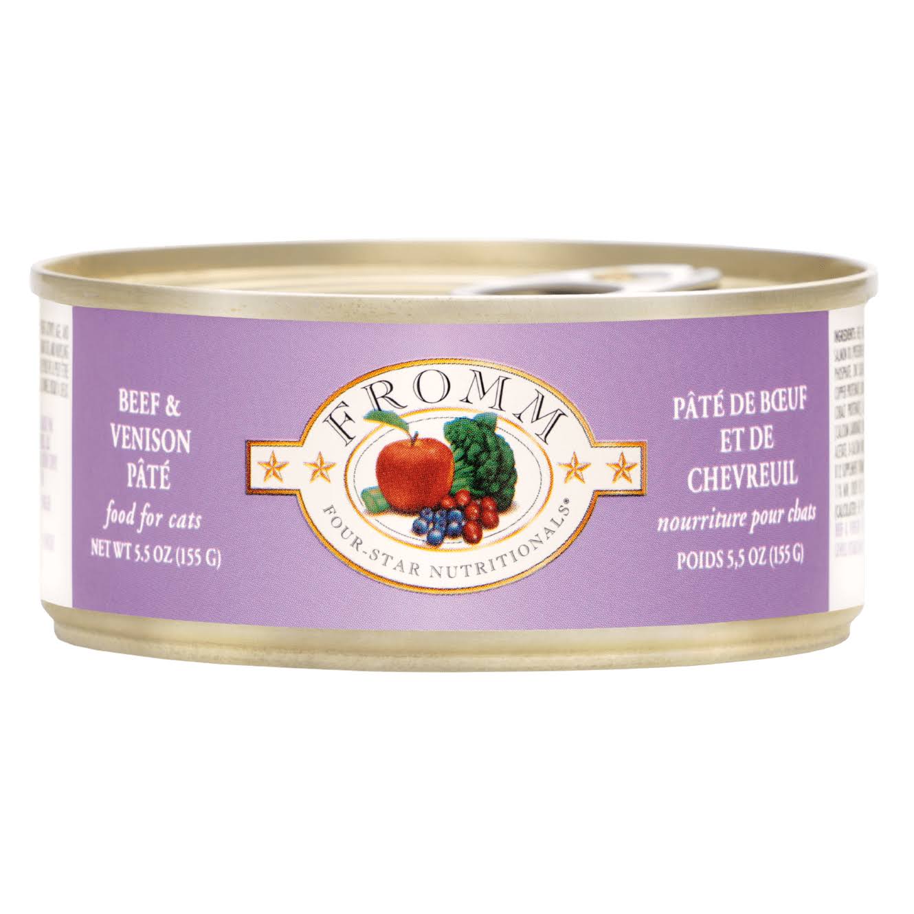 Fromm 4-Star Cat Beef & Venison Pate 5.5Oz
