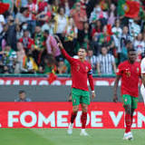 Cristiano Ronaldo brace leads Portugal to big win over Switzerland