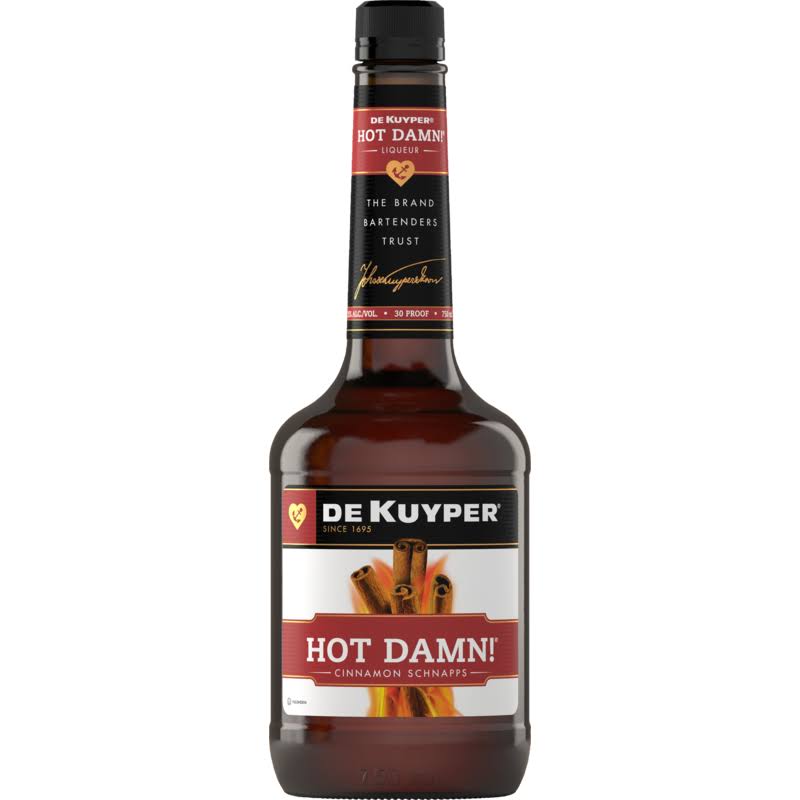 Dekuyper Hot Damn! Hot Cinnamon Schnapps - 750ml