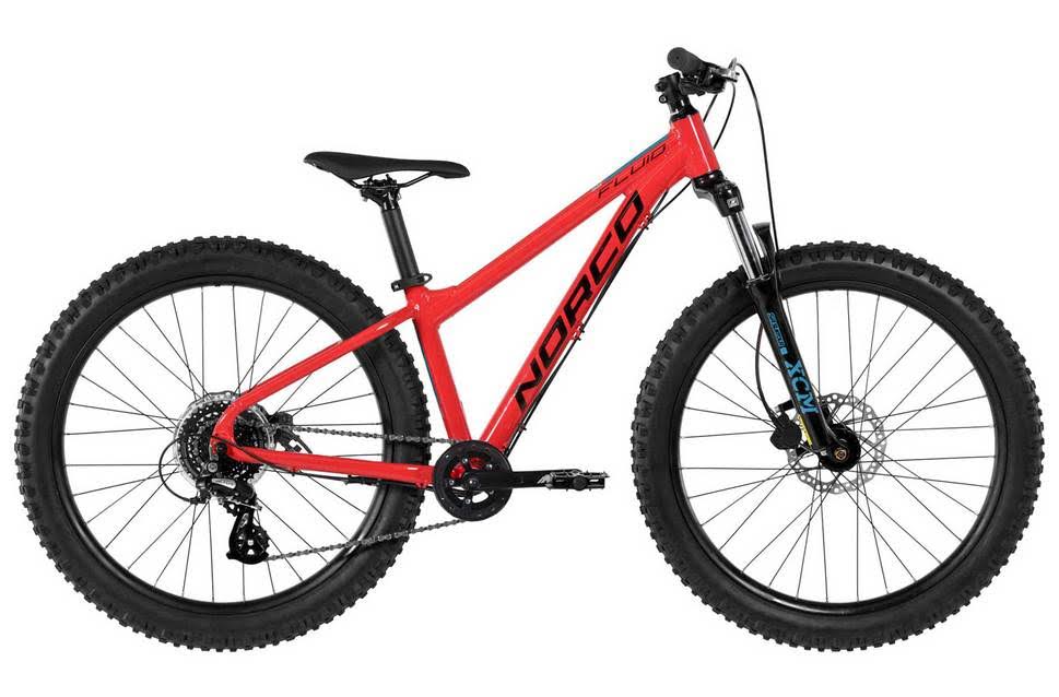 Norco Fluid HT 4.3 Plus Cycling Bike - Red