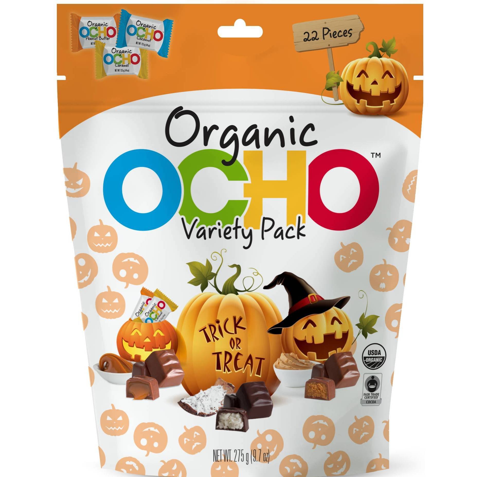 Ocho Candy Halloween Variety Pouch 9.7oz