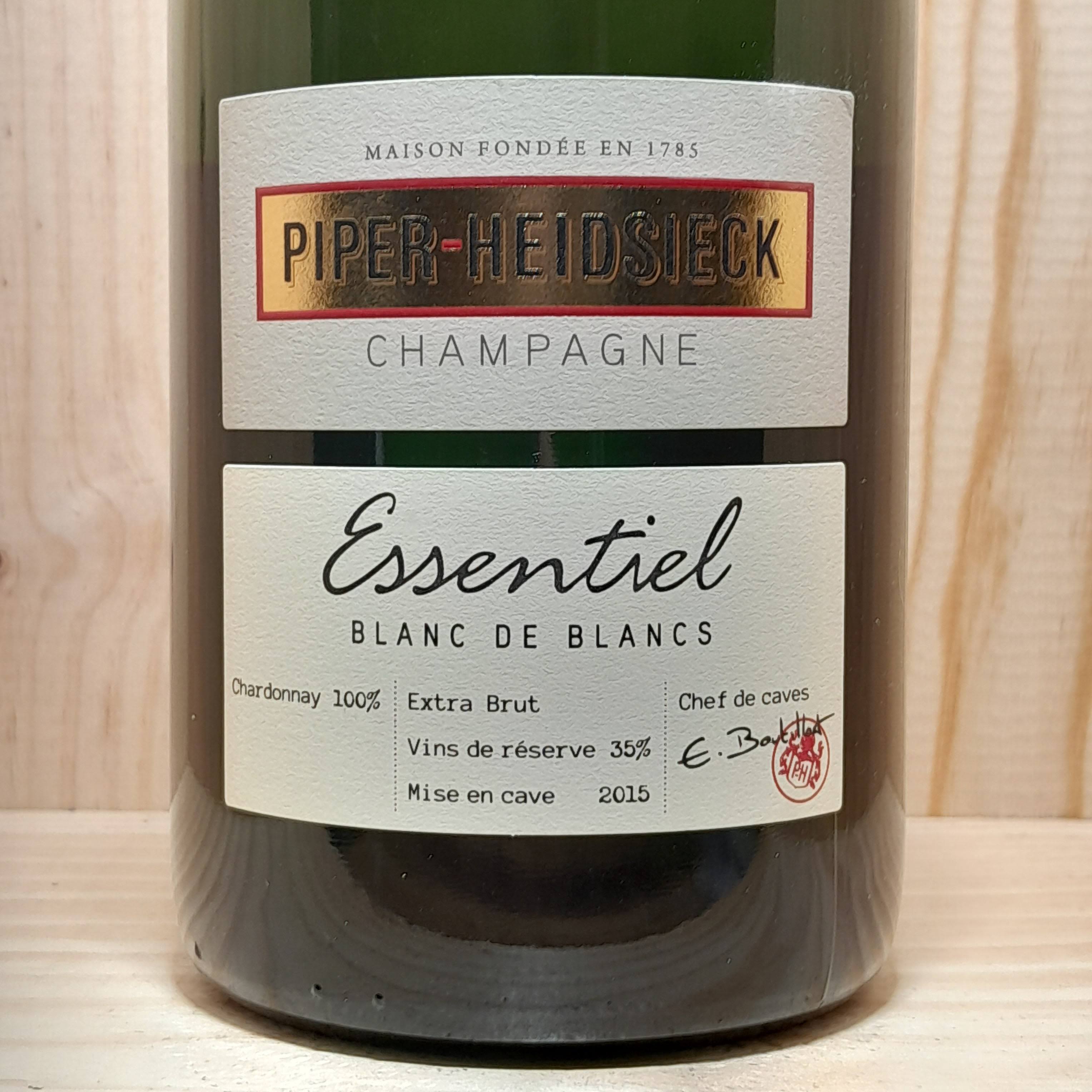Piper-Heidsieck Essentiel Champagne Extra Brut Blanc De Blancs AOC 0,75 L, Gift Box