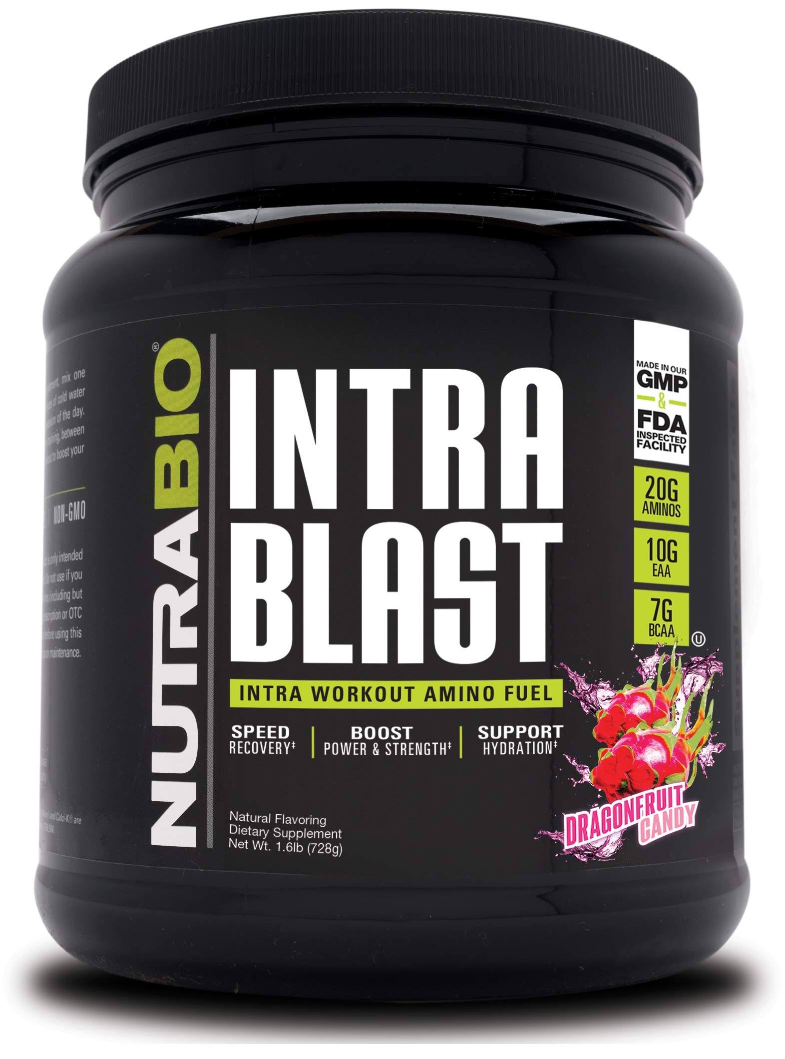 NutraBio Intra Blast Dragonfruit Candy 30 Servings