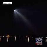 SpaceX launch seen moving across New England skies Saturday night