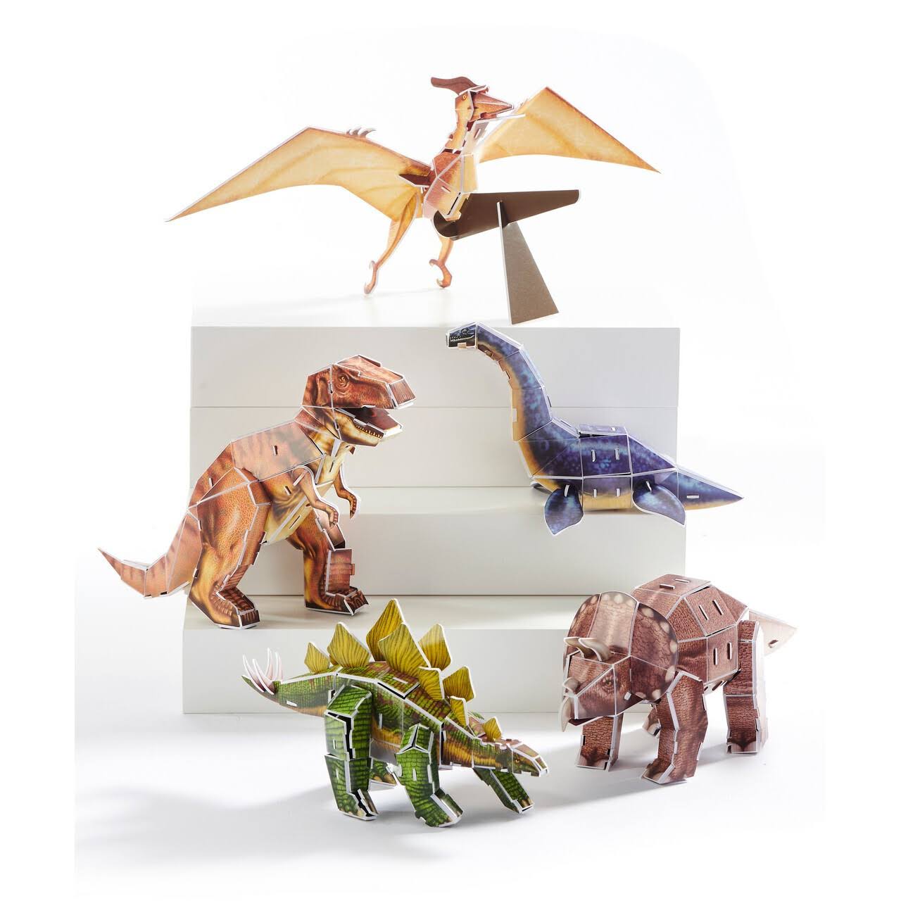Giftcraft 473376 3D Dinosaur Puzzles, Set of 5