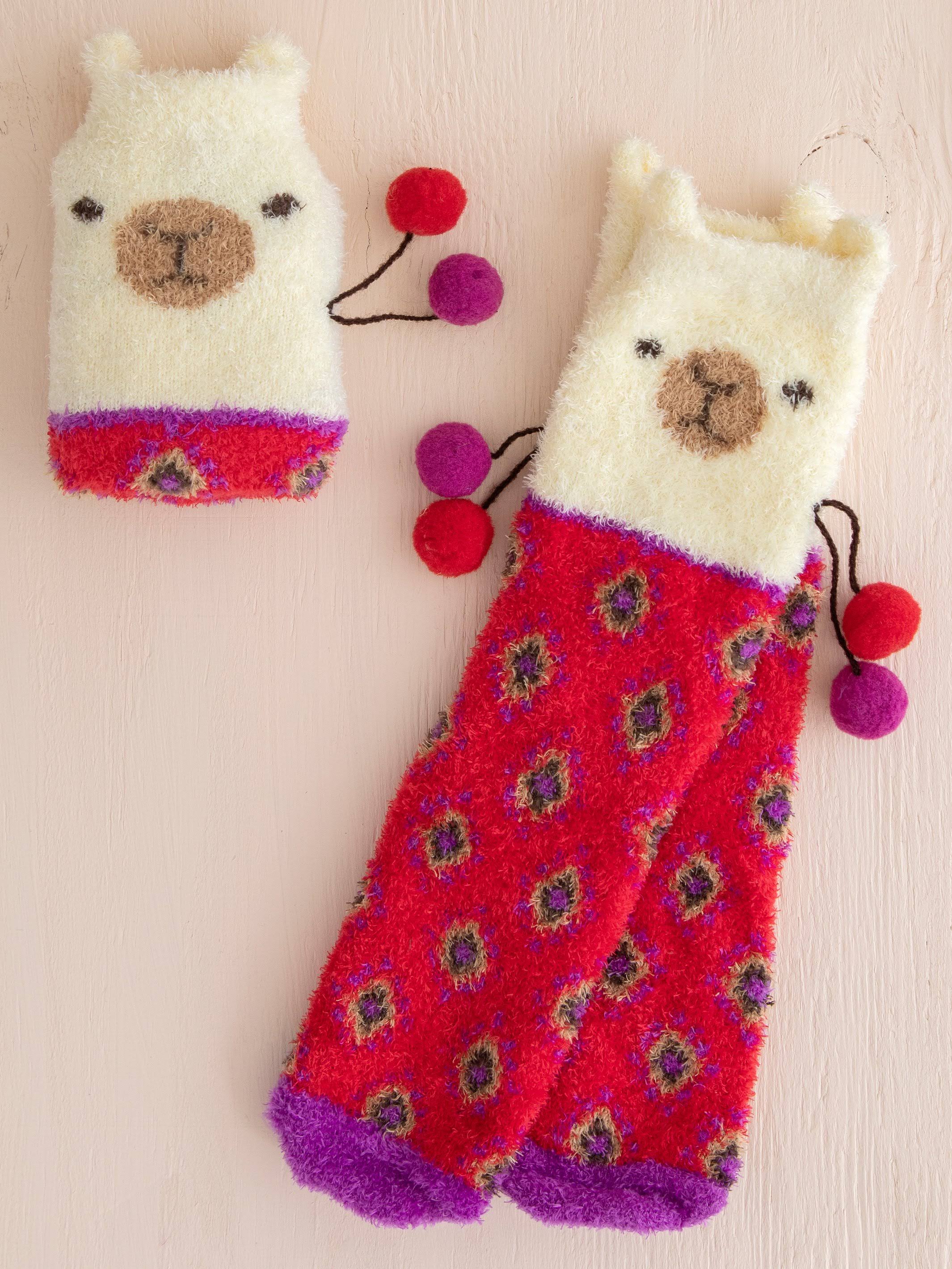 Natural Life : Llama Cozy Socks