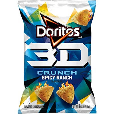 Doritos 3D Crunch Spicy Ranch, 6 oz