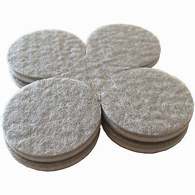 Self Adhesive Felt pads, 1-1/2-In., Round, Gray, Extra Heavy-Duty, 8-Pk -6707
