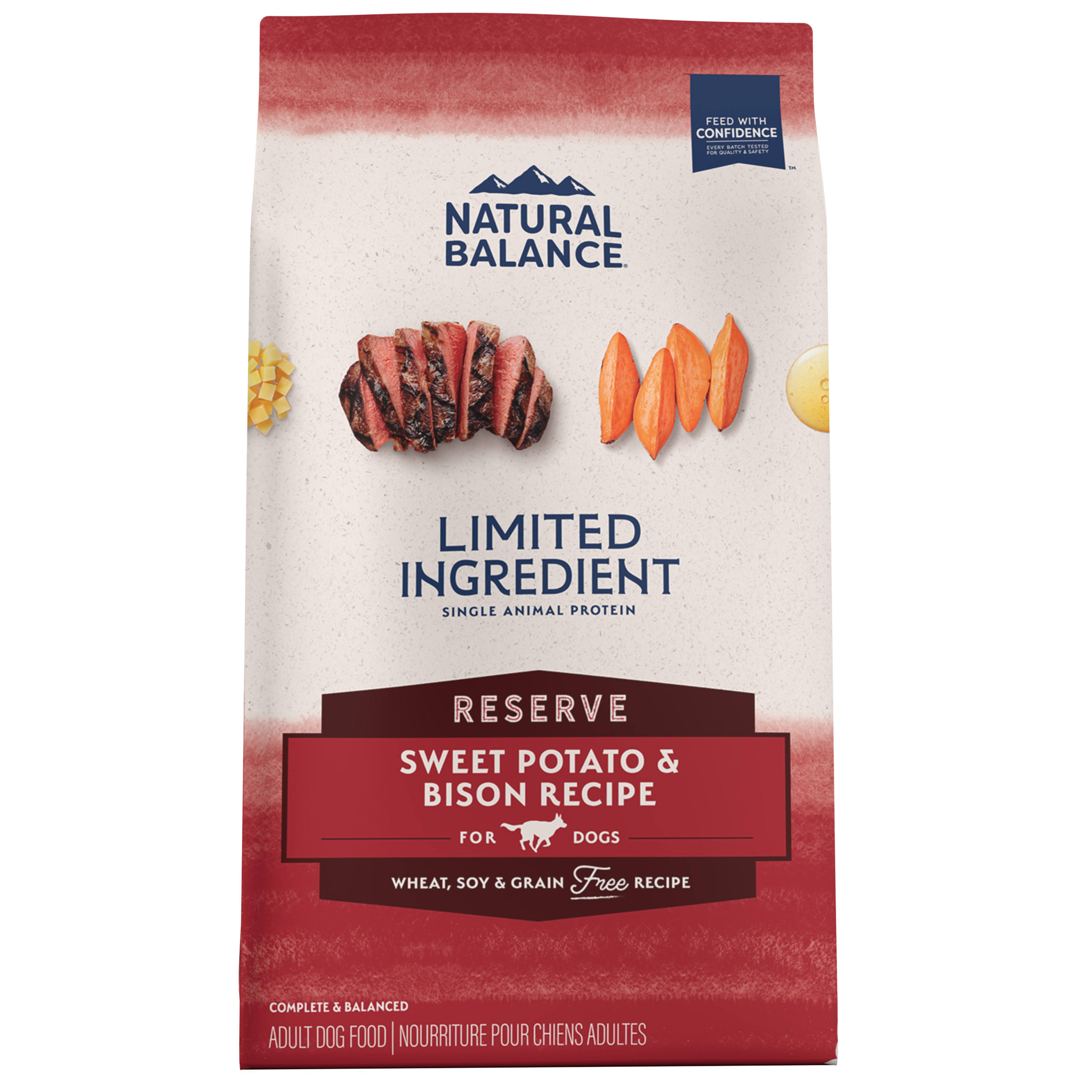Natural Balance L.I.D. Limited Ingredient Diets Grain Free Sweet Potato & Bison Formula Adult Dry Dog Food