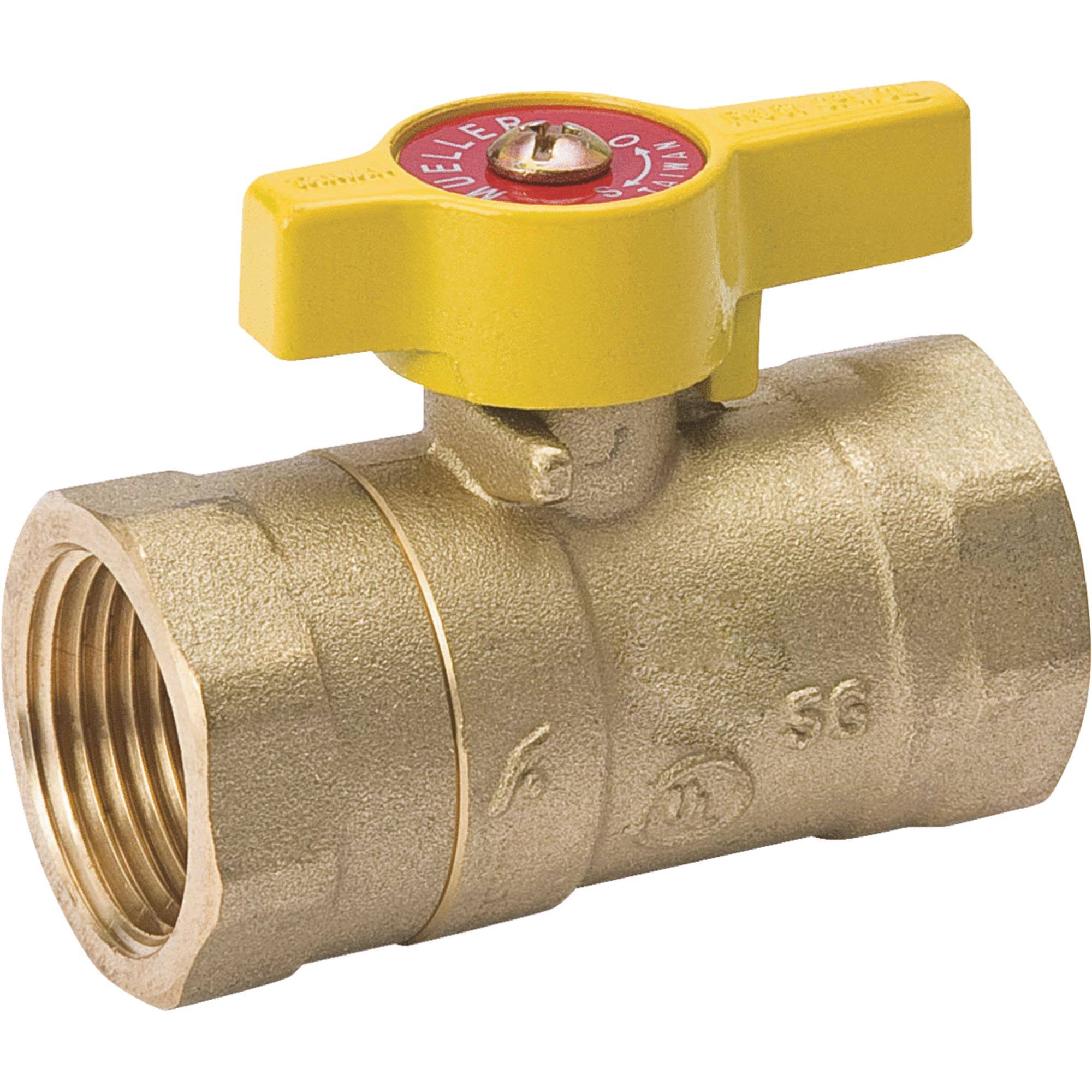 B and K Industries Gas Ball Valve - 3/4"