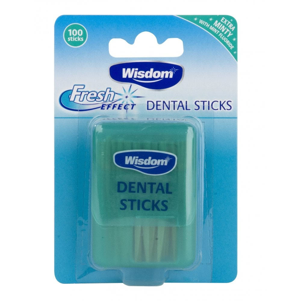 Wisdom Fresh Effect Dental Sticks - 100 Pack