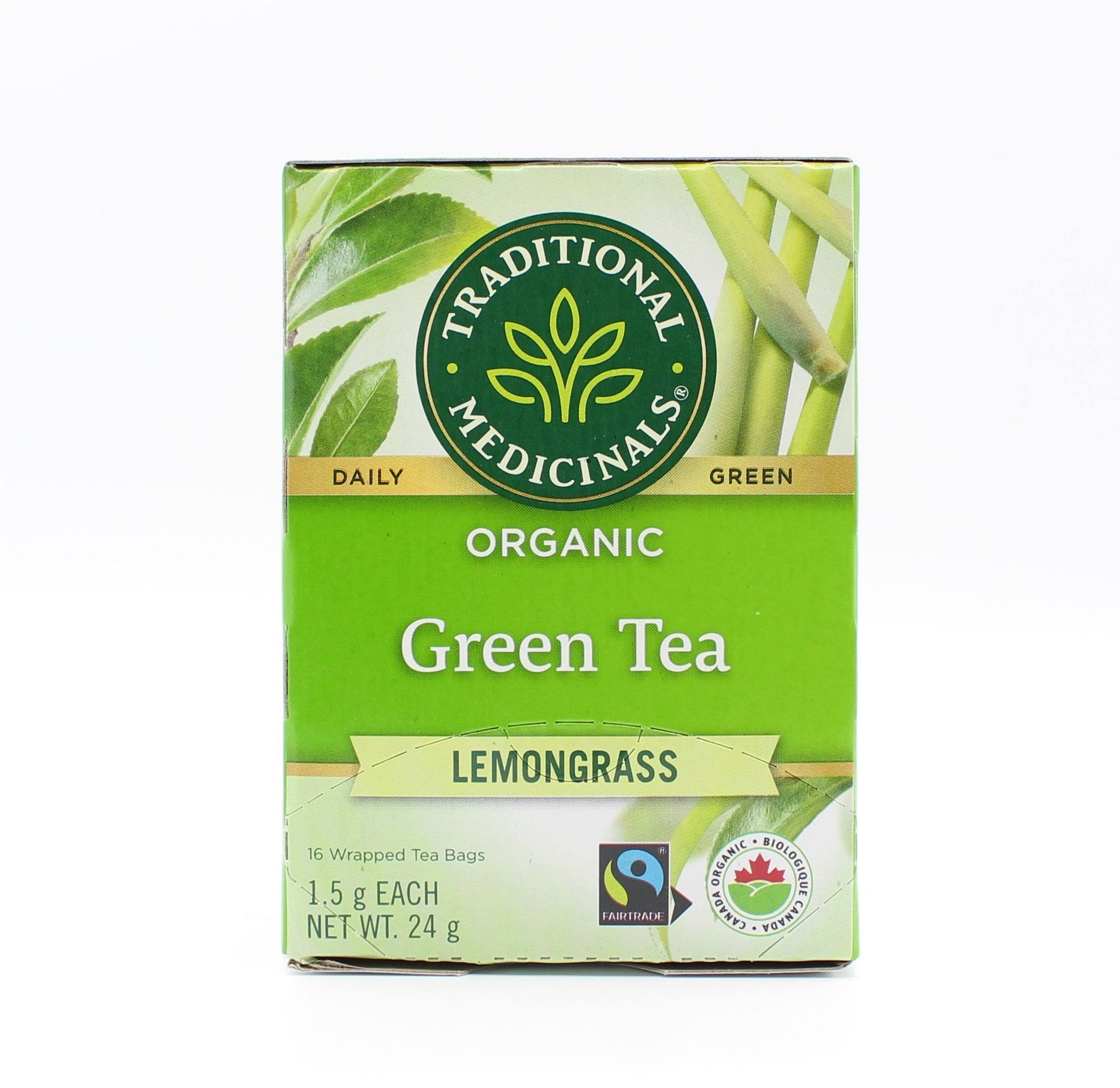 Traditional Medicinals Organic Green Tea With Lemongrass