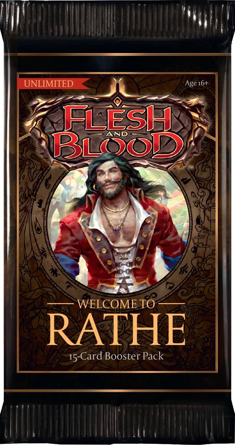 FLESH AND BLOOD TCG WELCOME TO RATHE UNLIMITED BOOSTER (PACK OF 24)