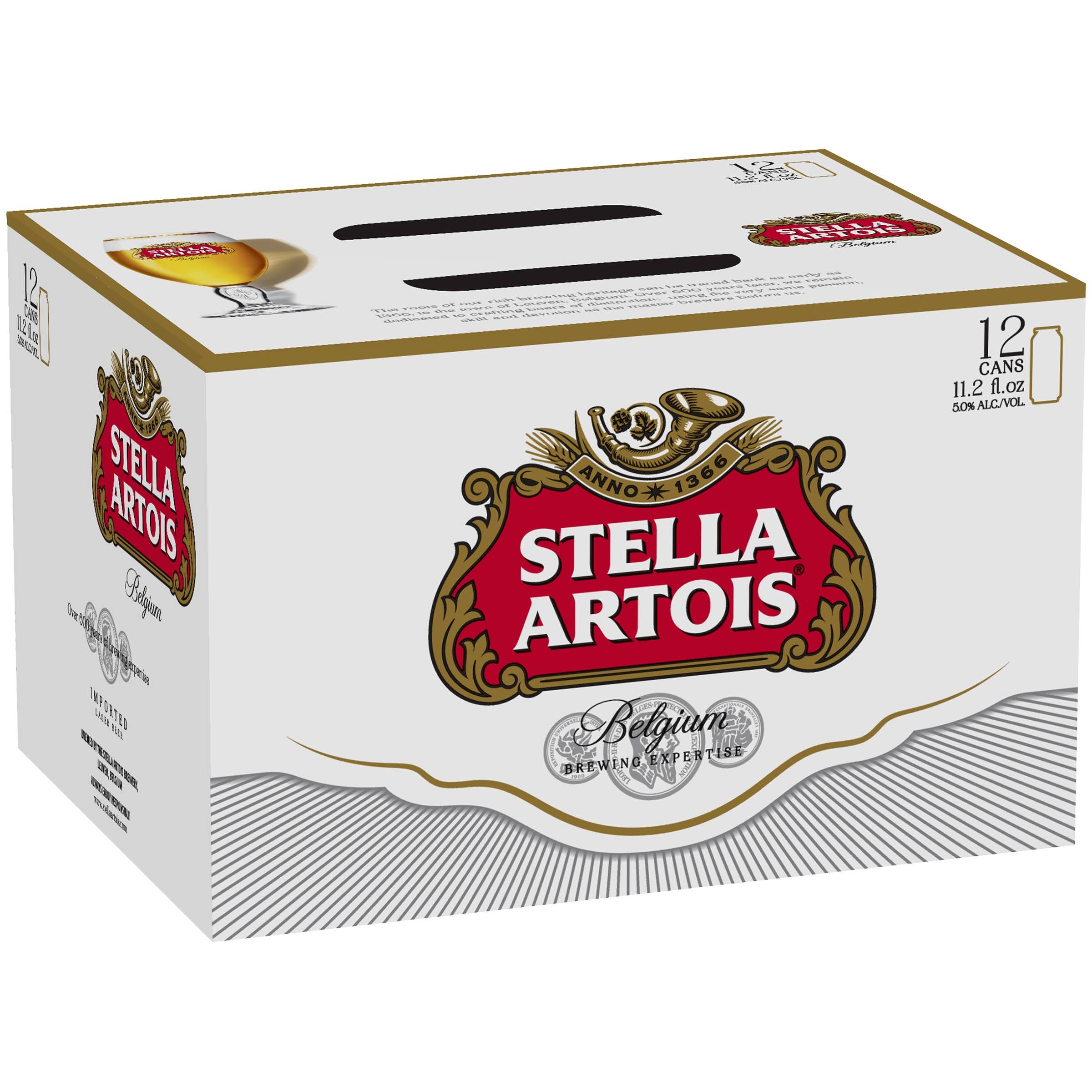 Stella Artois Lager - 12 Pack, 11oz